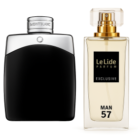 Obrazek 2 dla: Perfumy Lelide Nr 57 50 ml perfumy o podobnych nutach Mont Blanc Legend