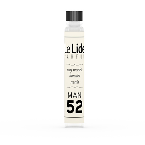 Próbka perfum No 52 - aromatyczno-wodne perfumy dla mężczyzn 1,2 ml