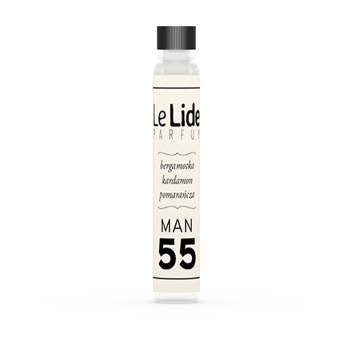 Próbka perfum No 55 - cytrusowo-ziołowe perfumy dla mężczyzn 1 ml